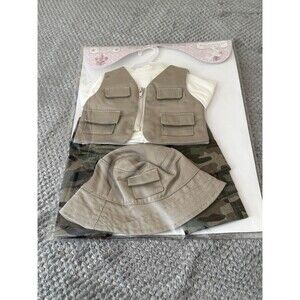 The Queen's Treasures 18" Doll Clothes, 4 Pc Fishing Outfit  Fits American Girl